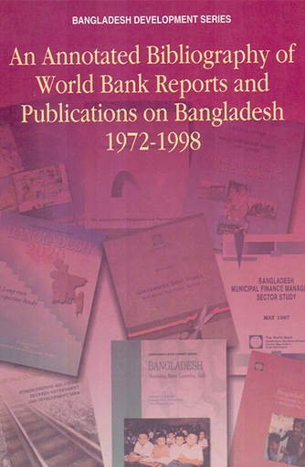 [9789840513659] An Annotated Bibliography of World Bank